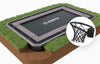 Rectangular | 300 x 190 cm Trampoline + Basketball Hoop
